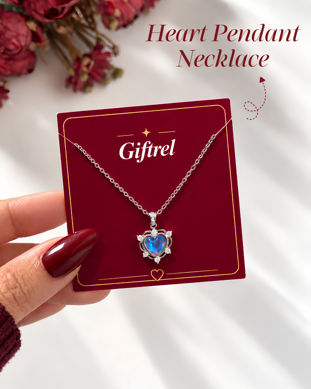 Forever Yours Korean Heart Pendant